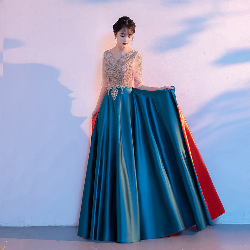 Choir conductor evening dress