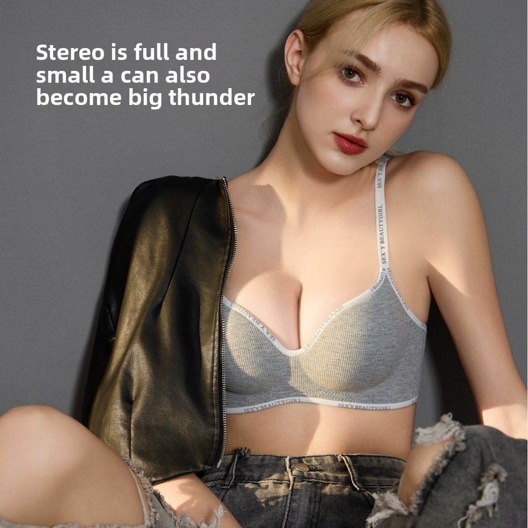 Seamless lift bra