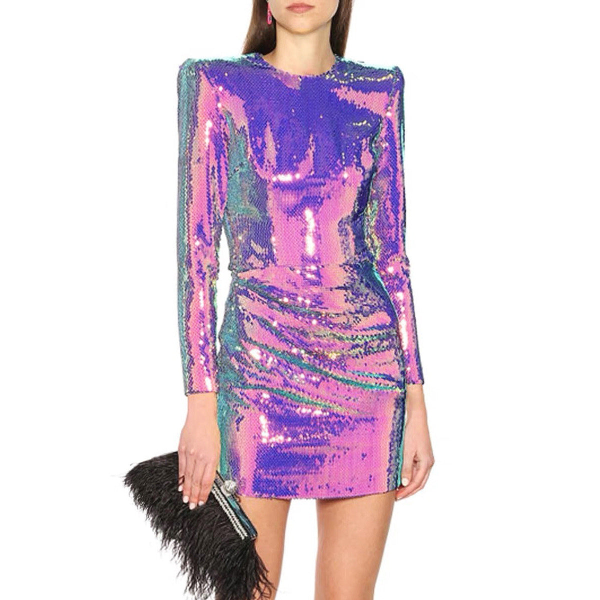 Elegant Sequin Party Dress for Women
