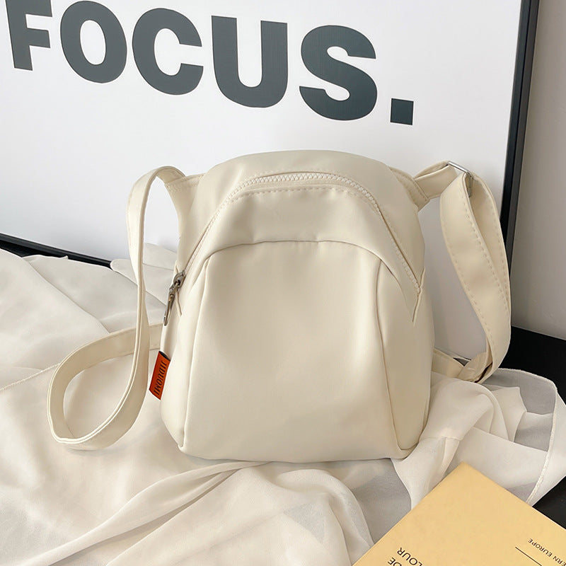 Solid Color Shoulder Bag New Women's Fashionable Small Bag