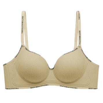 Seamless lift bra