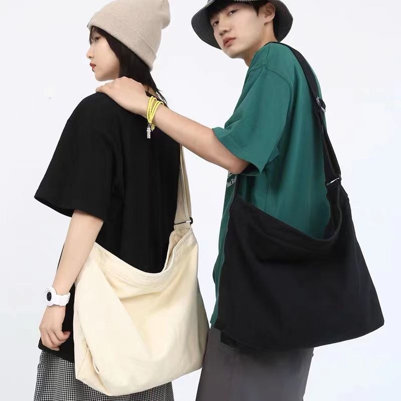 Retro Canvas Crossbody Bag