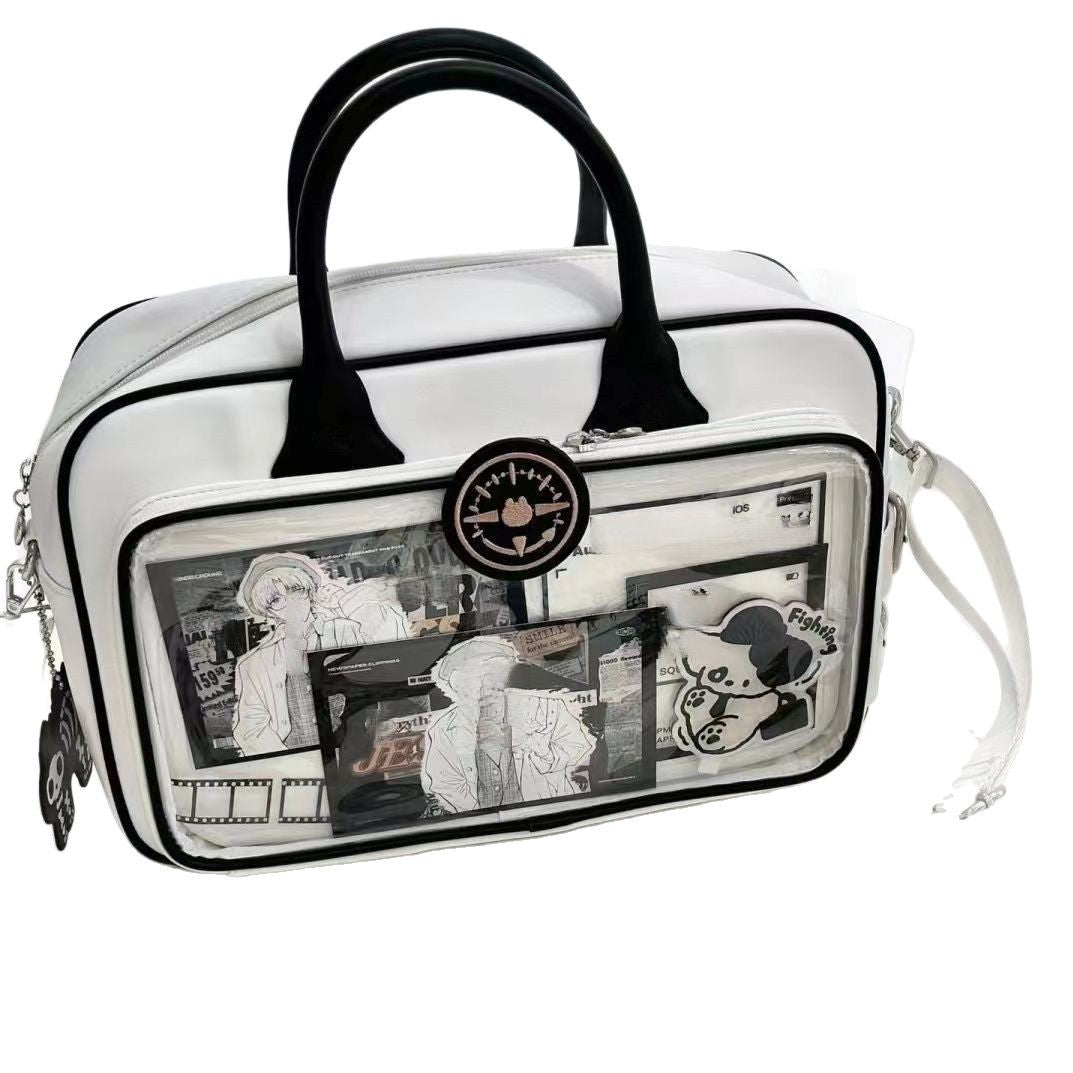 Large-capacity single-shoulder crossbody bag