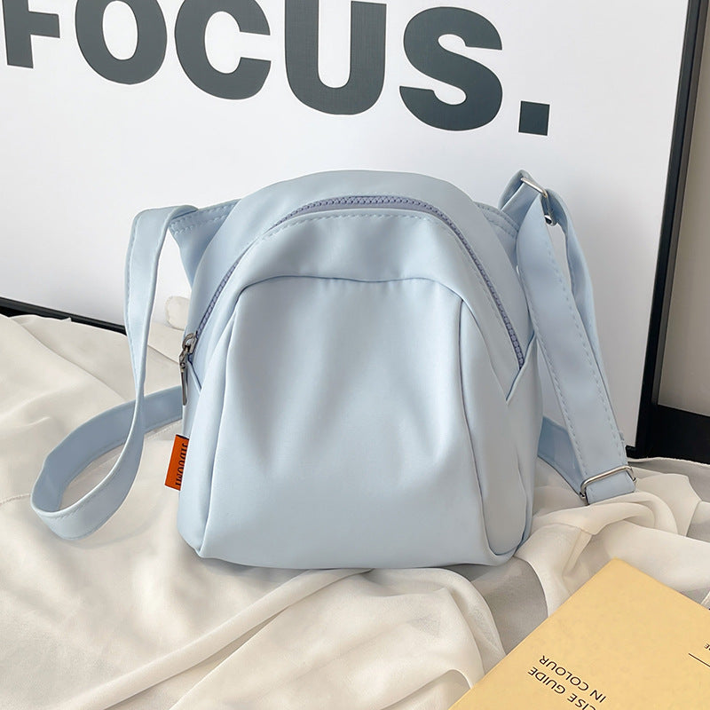Solid Color Shoulder Bag New Women's Fashionable Small Bag