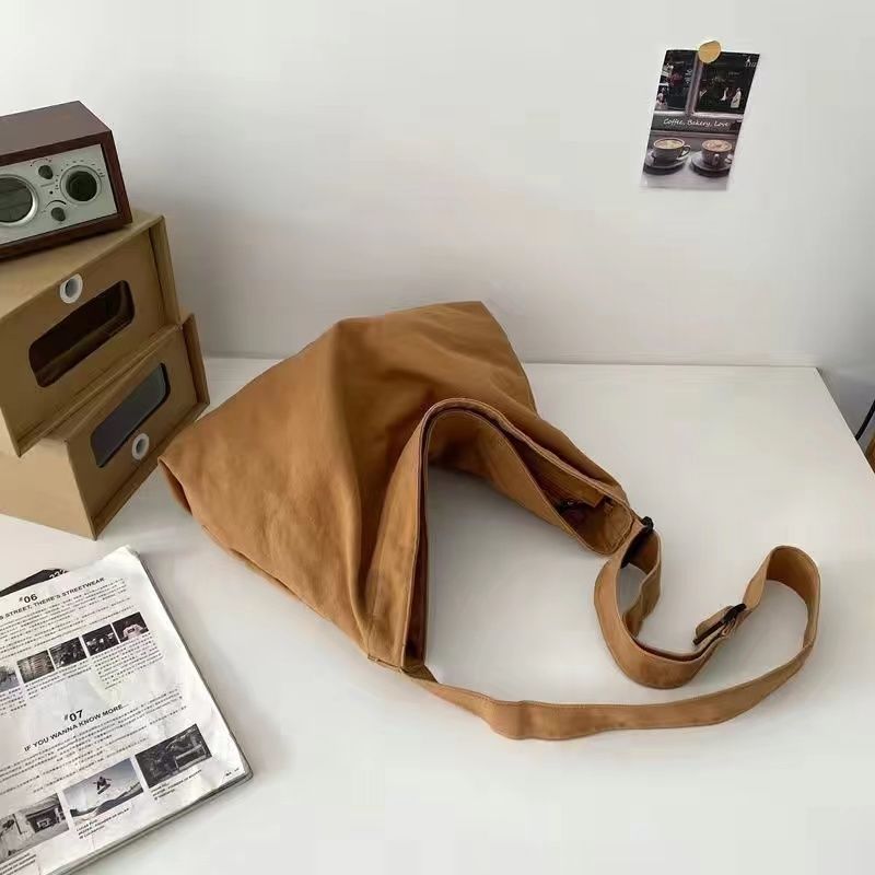 Retro Canvas Crossbody Bag