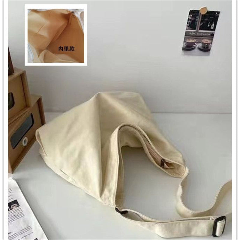 Retro Canvas Crossbody Bag