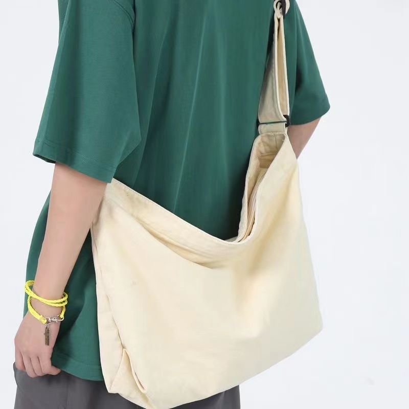 Retro Canvas Crossbody Bag