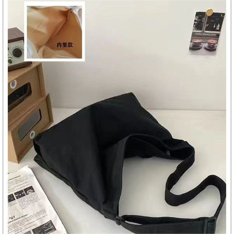 Retro Canvas Crossbody Bag