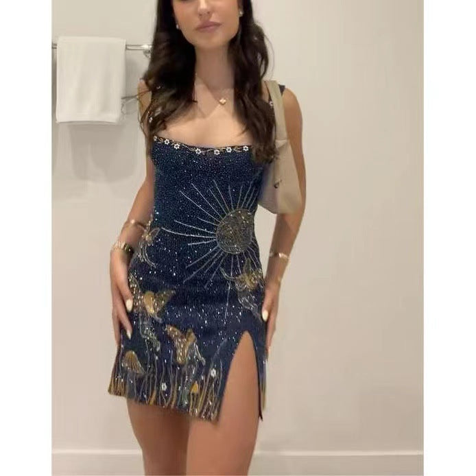 Halter 3D printed dress