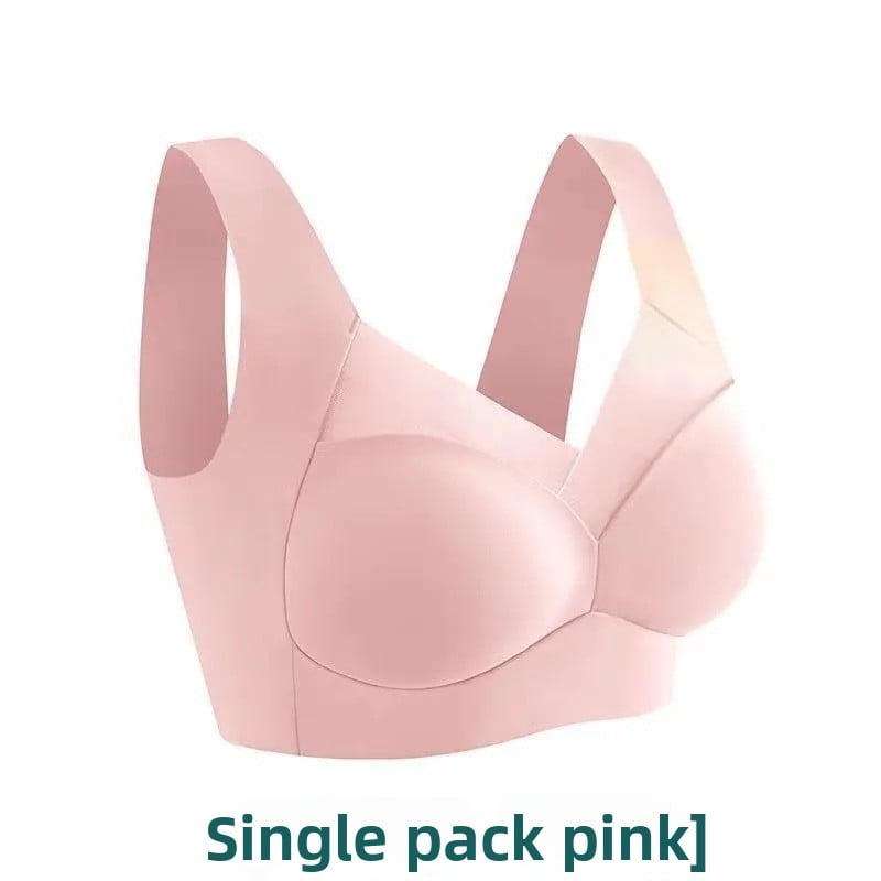 Plus Size Seamless Push-up Sports Bra for Women