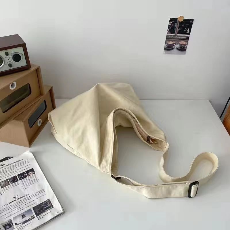 Retro Canvas Crossbody Bag