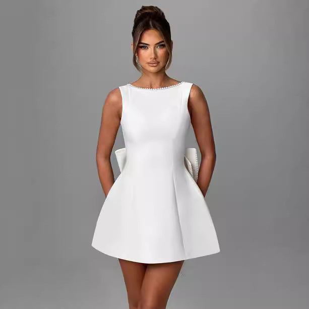 Hot girl A-line dress