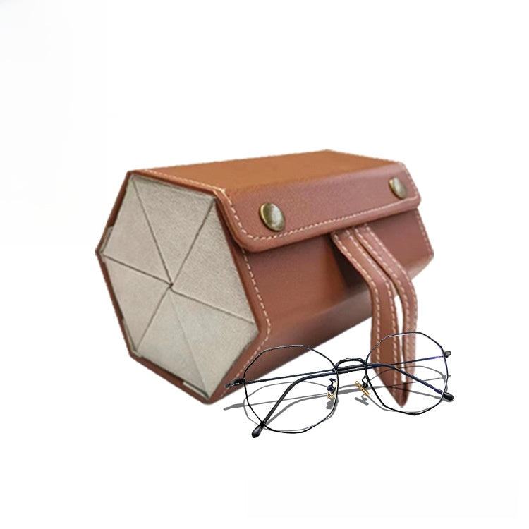 Glasses storage box with multiple compartments