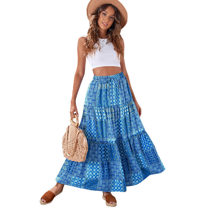 Loose Casual High Waist Dress For Women by Glamytek