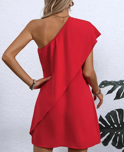 Summer Fashion Casual Short Sleeve Dress For Women by Glamytek