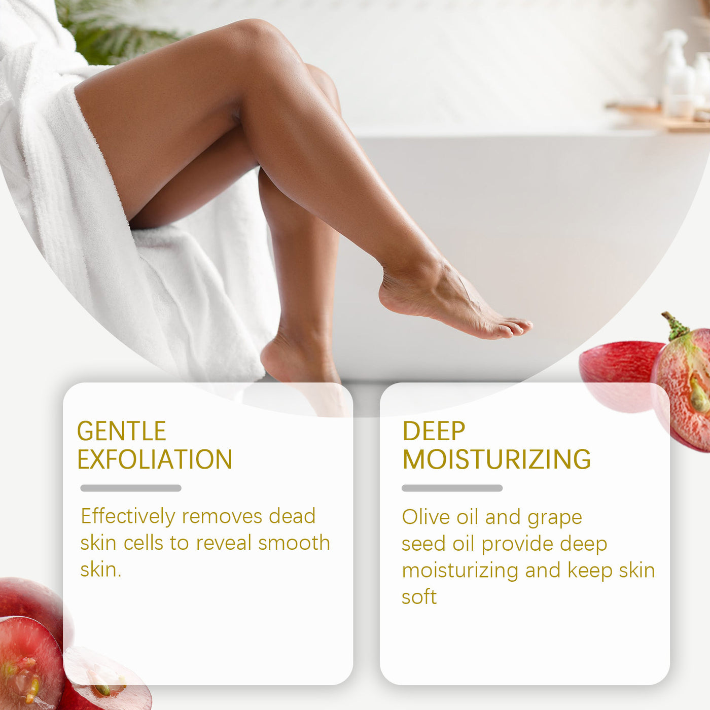 Exfoliating Facial Scrub Gentle Hydrating by Glamytek