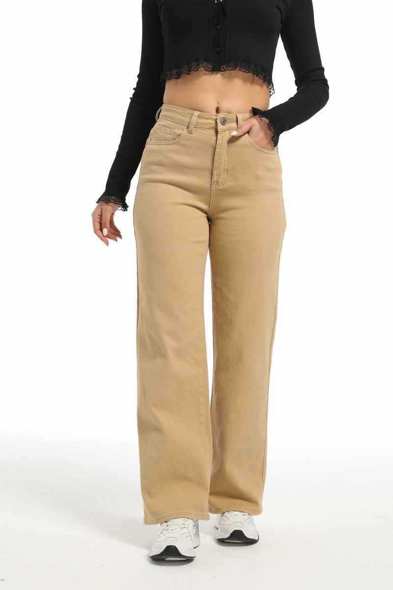Autumn Straight Jeans Women's Wide Leg by Glamytek