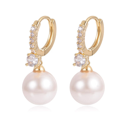 Fashion Light Luxury Earrings Jewelry Earrings Simple Jewelry by Glamytek