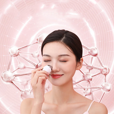 Mini Facial Massage Microcurrent Vibration Skin Tightening Massager by Glamytek