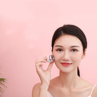 Mini Facial Massage Microcurrent Vibration Skin Tightening Massager by Glamytek