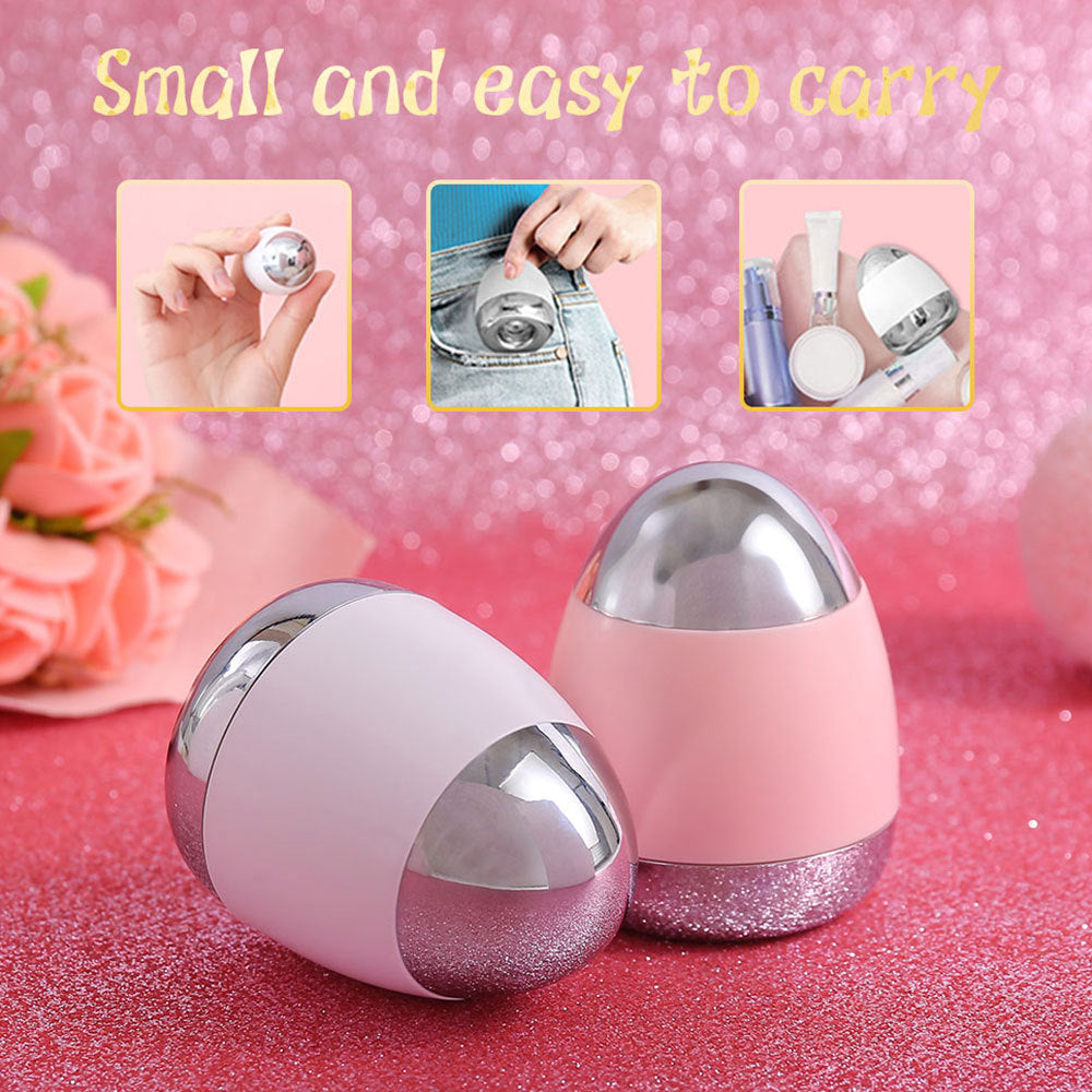 Mini Facial Massage Microcurrent Vibration Skin Tightening Massager by Glamytek