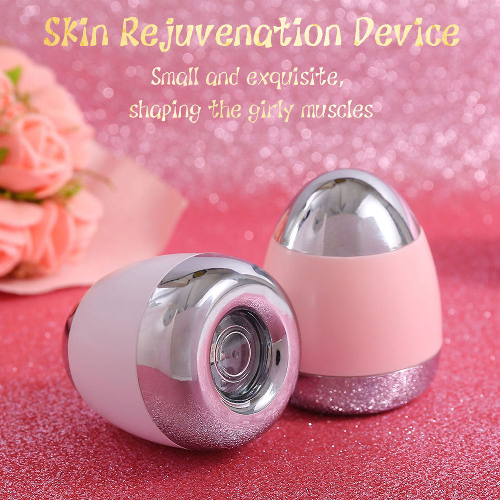 Mini Facial Massage Microcurrent Vibration Skin Tightening Massager by Glamytek