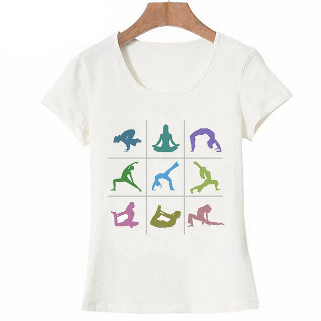 New Women T-shirts Casual Harajuku Buddha Mandala Lotus by Glamytek