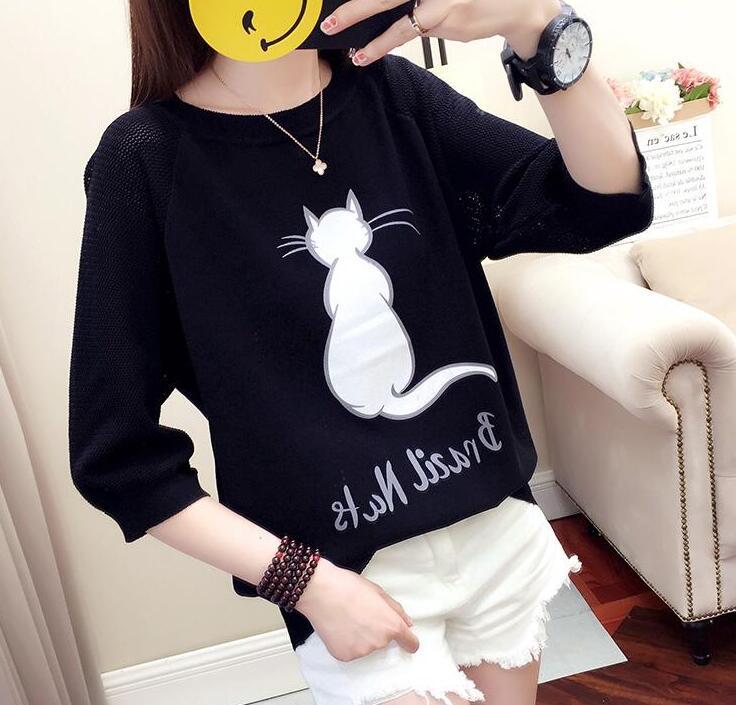 Cute Cat Tshirt by Glamytek