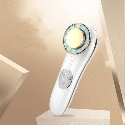 Facial Massager Skin Care Tools 7 In 1 Face Lifting Machine Galvanic Facial Machine Face Tightening Machine For Skin High Frequency Facial Machine by Glamytek
