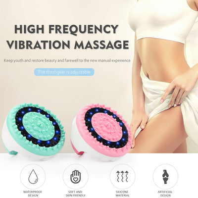 Electric Gua Sha Instrument, Leg Massager, Chest Vibration Charging Type by Glamytek