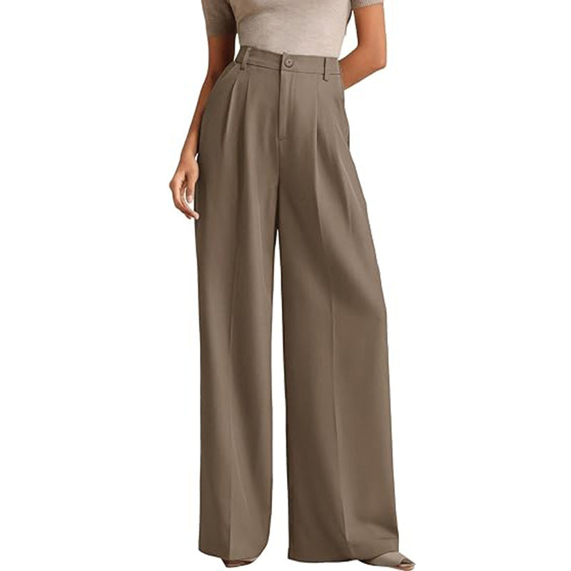 Women's Business Suit Pants High Waist by Glamytek