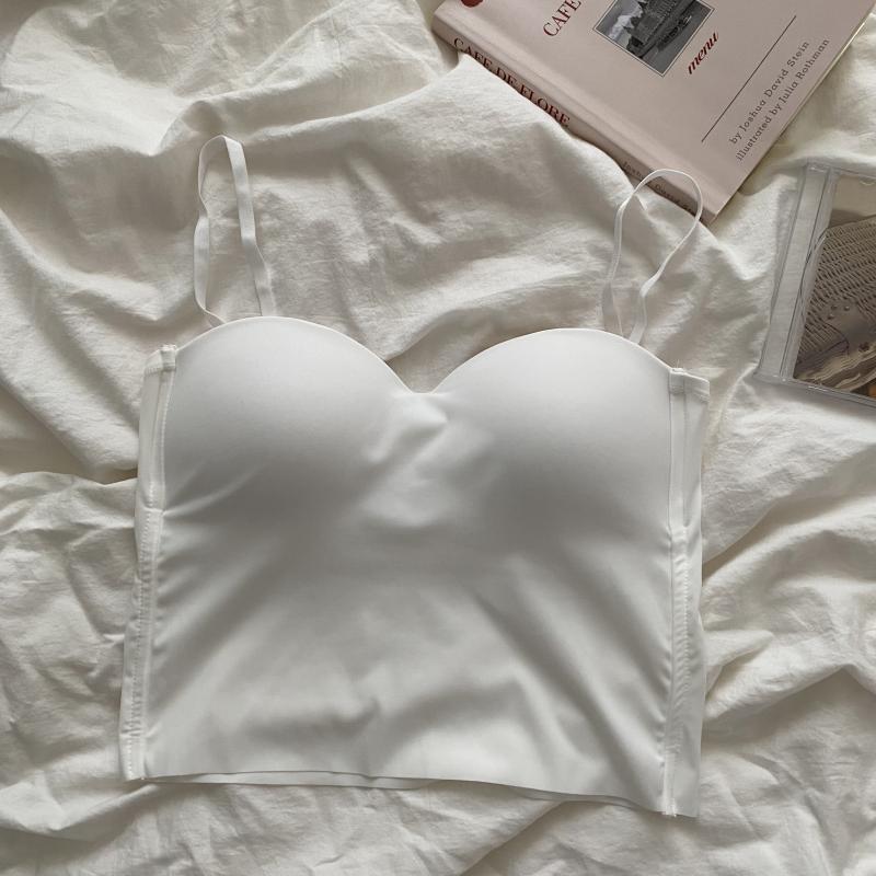 Women's silk sports bra top