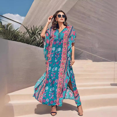 Casual Vacation Beach Dress For Women by Glamytek