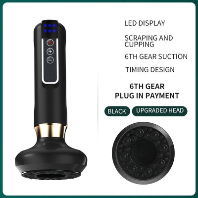 Electric Gua Sha Scraping Massager Home Health Care by Glamytek