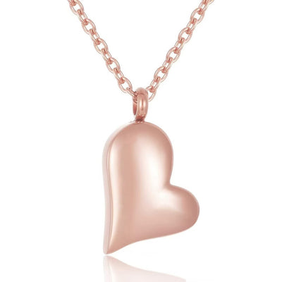 Personalized Heart-shaped Stainless Steel Pendant Necklace