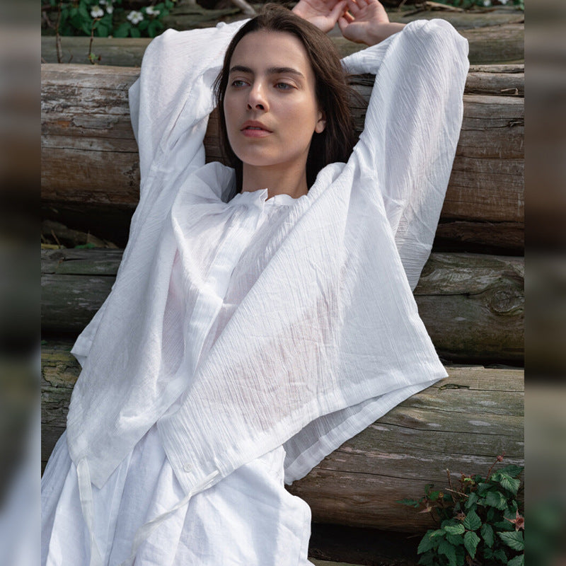 Loose Casual Sun-proof Cardigan Shirt by Glamytek