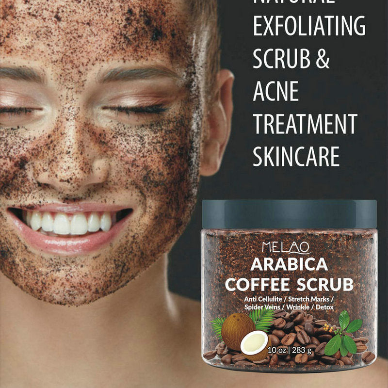 Coffee Body Scrub Exfoliating Scrub by Glamytek