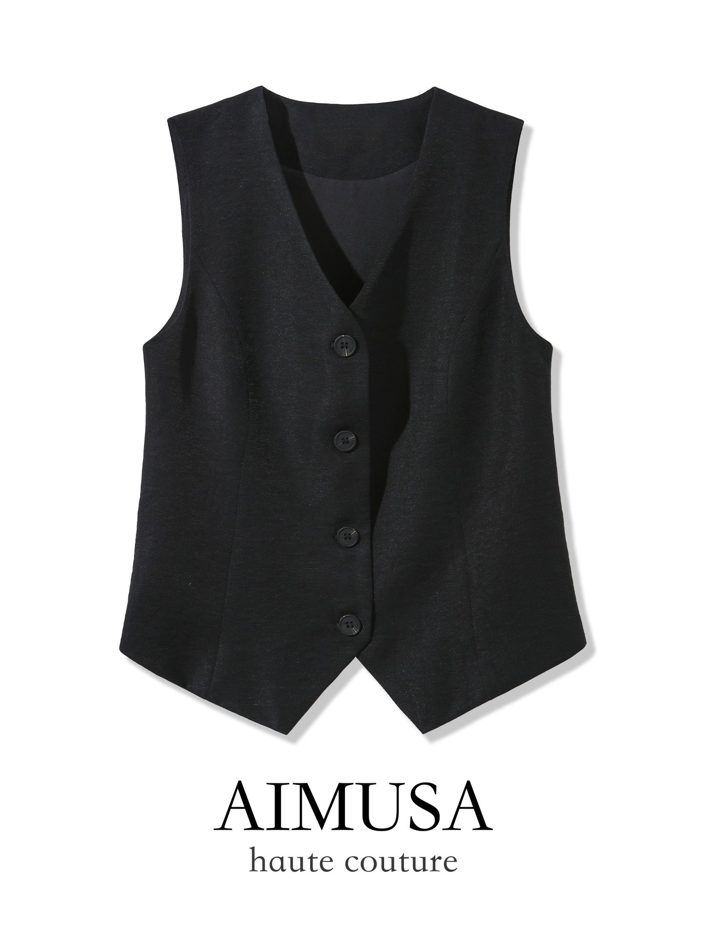 [Natural Fiber] Linen vest Vest Women's Summer 2025 Spring and Summer New arrival Elegant Sleeveless Waistcoat Vest