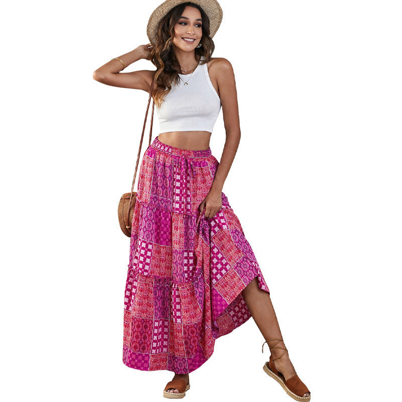 Loose Casual High Waist Dress For Women by Glamytek