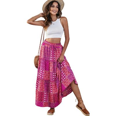 Loose Casual High Waist Dress For Women by Glamytek