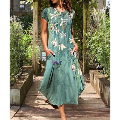 Comfortable Casual Loose Sleeveless Dress For Women by Glamytek