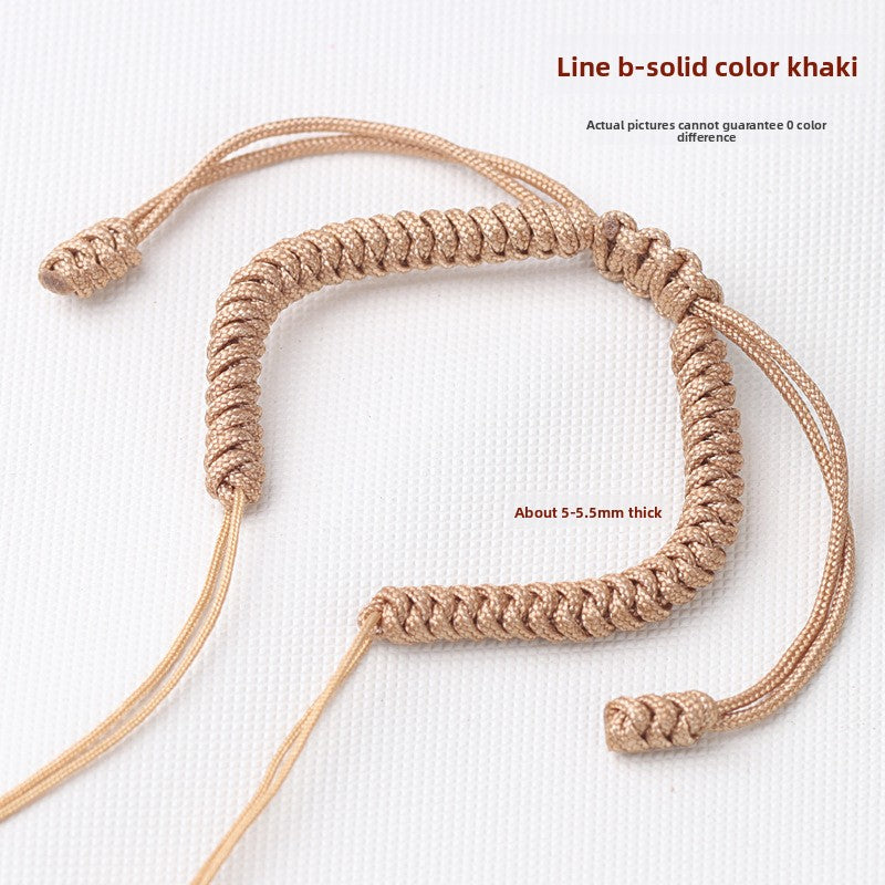 Gold wire diamond knot bracelet