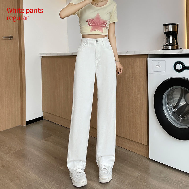 Summer Thin Elastic Waisted Jeans For Women by Glamytek