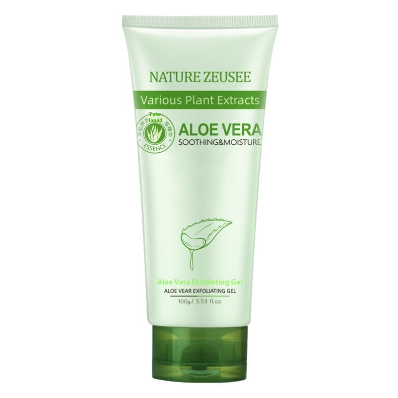 Aloe Vera Exfoliating Gel Exfoliating Scrub by Glamytek