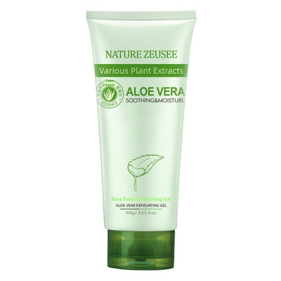 Aloe Vera Exfoliating Gel Exfoliating Scrub by Glamytek