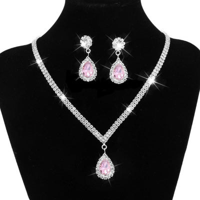 Bridal jewelry set by Glamytek