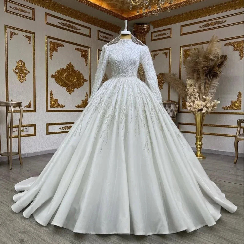 Bride Owner Wedding Dress Trailing Wedding Pettiskirt by Glamytek
