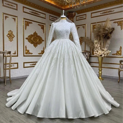 Bride Owner Wedding Dress Trailing Wedding Pettiskirt by Glamytek