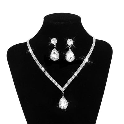 Bridal jewelry set by Glamytek