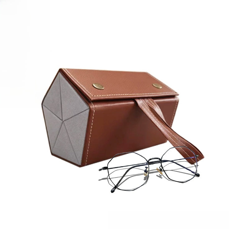 Glasses storage box with multiple compartments